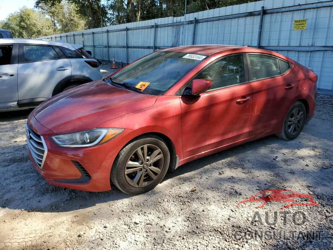 HYUNDAI ELANTRA 2018 - 5NPD84LF1JH218731