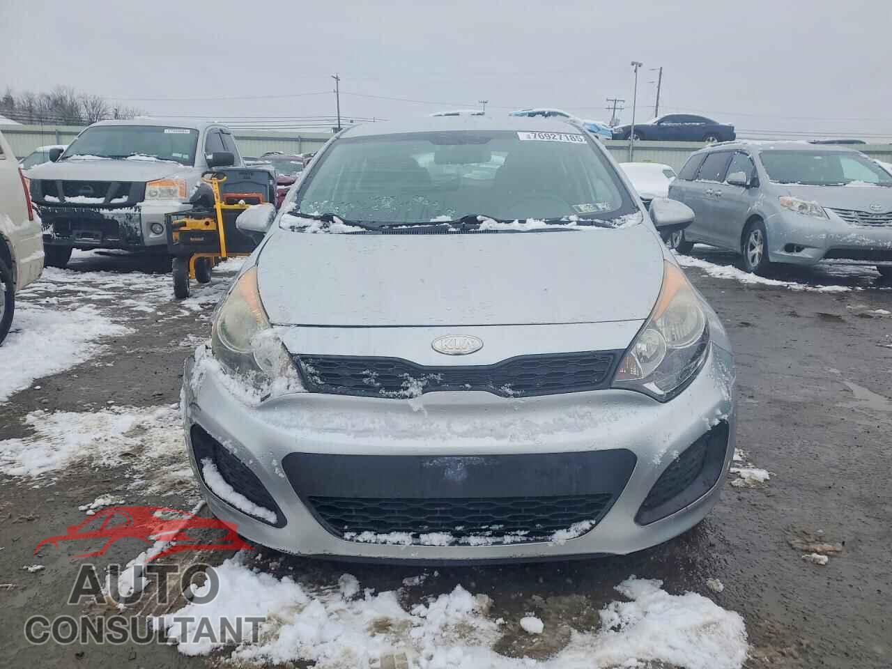 KIA RIO 2012 - KNADM5A33C6014601