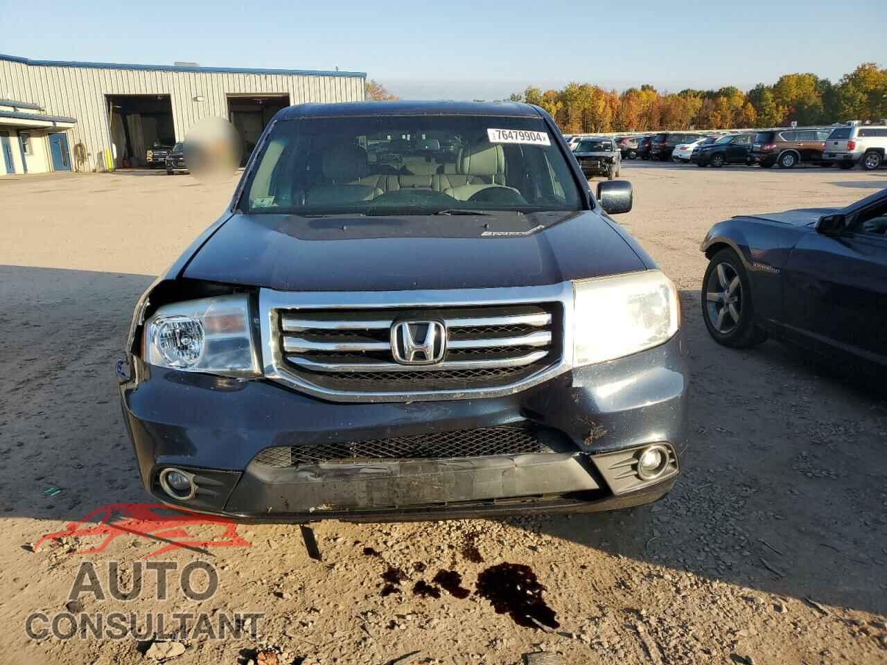 HONDA PILOT 2012 - 5FNYF4H59CB061135