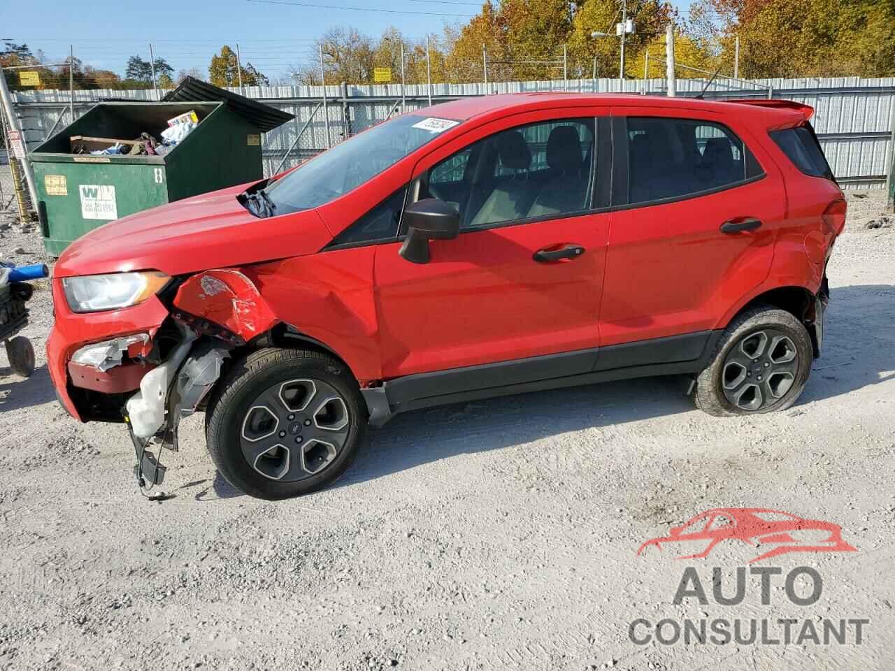 FORD ECOSPORT 2018 - MAJ6P1SL6JC244177