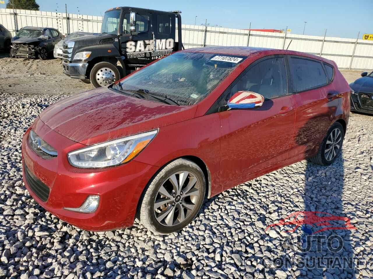 HYUNDAI ACCENT 2017 - KMHCU5AEXHU365990