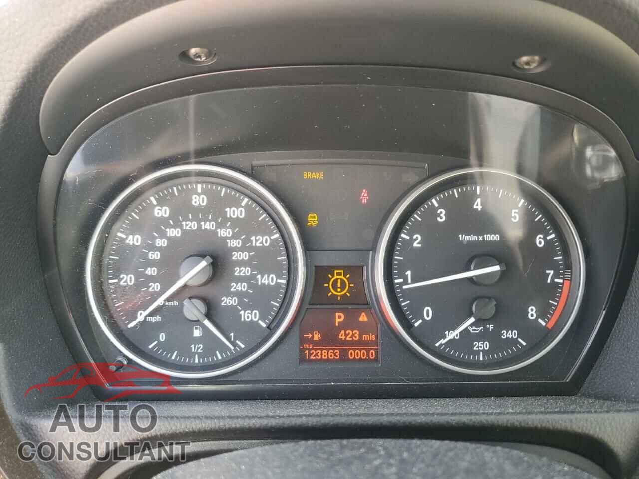 BMW 3 SERIES 2013 - WBAKF9C51DE859963