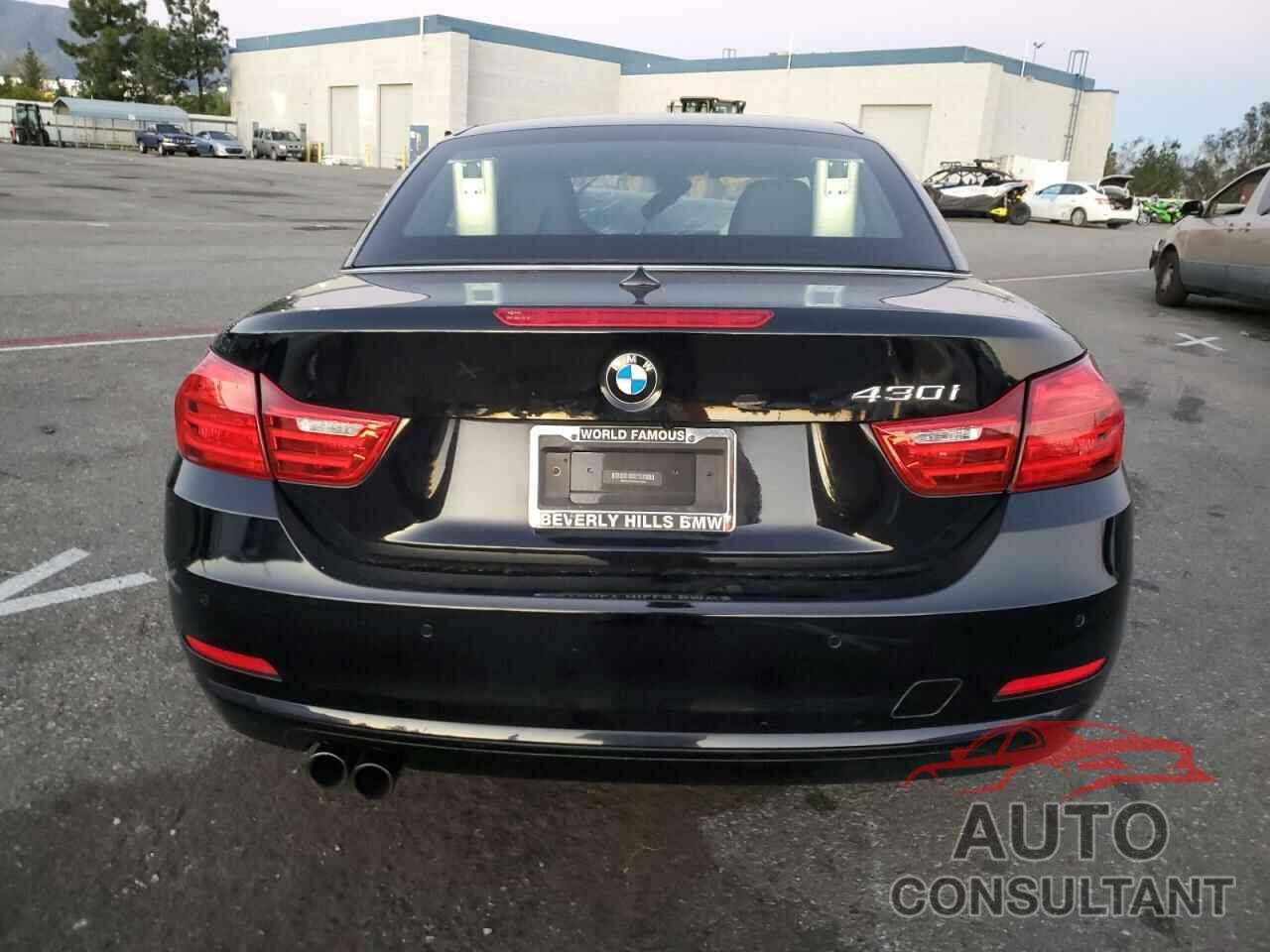 BMW 4 SERIES 2017 - WBA4U7C55H5D42905