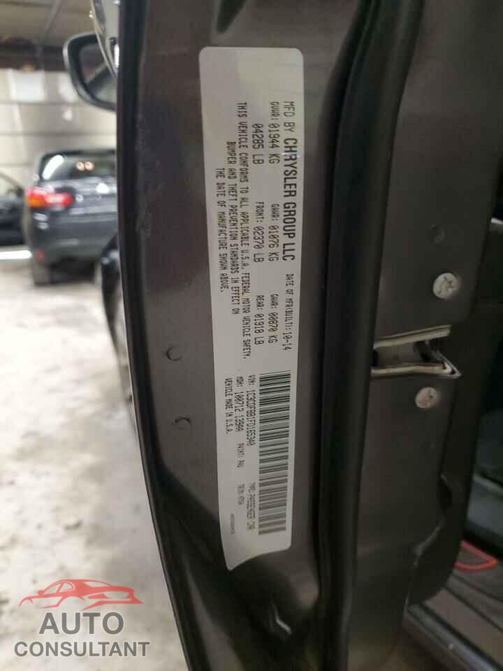 DODGE DART 2015 - 1C3CDFBB1FD165340