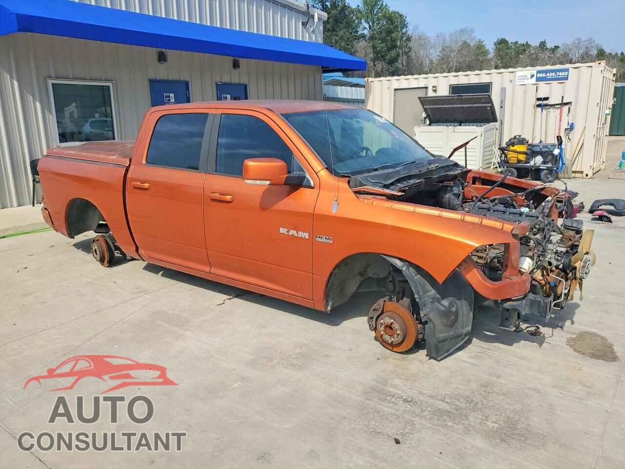 DODGE RAM 1500 2010 - 1D7RB1CT7AS166329