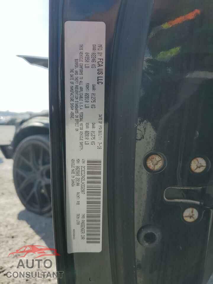 DODGE CHALLENGER 2018 - 2C3CDZAG5JH332907