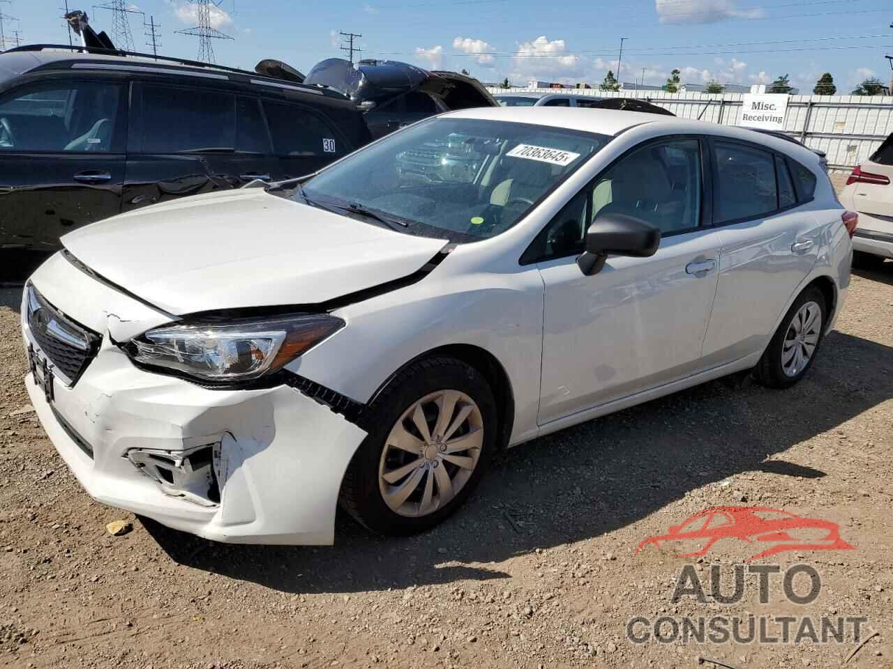 SUBARU IMPREZA 2018 - 4S3GTAA66J3705898