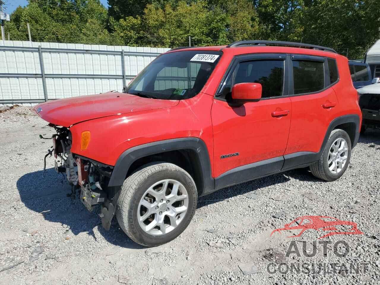 JEEP RENEGADE 2018 - ZACCJBBB8JPJ28239