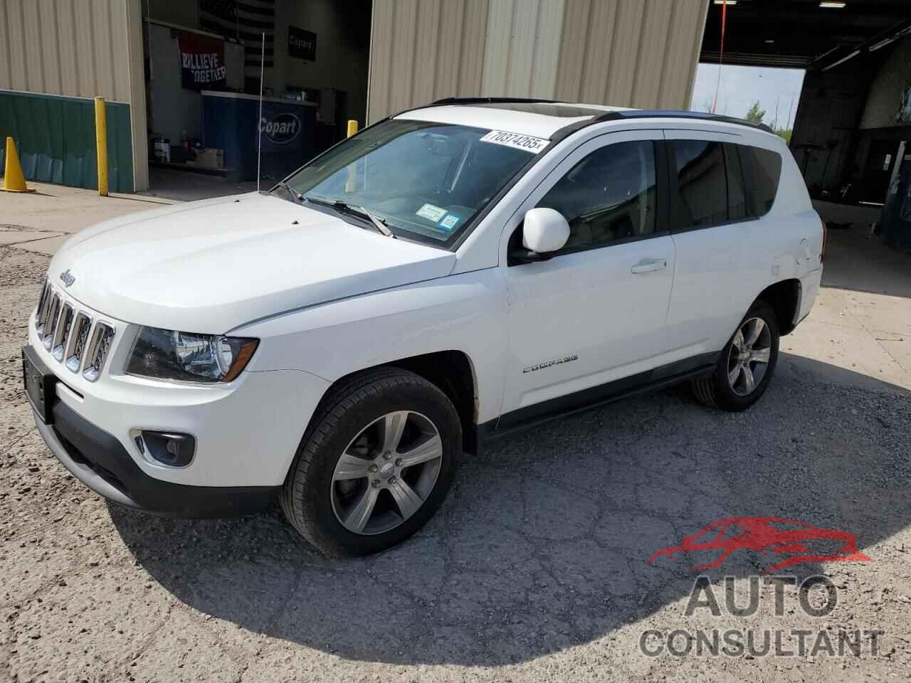 JEEP COMPASS 2017 - 1C4NJDEB1HD176130