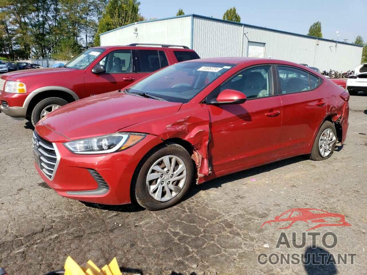 HYUNDAI ELANTRA 2017 - 5NPD74LF1HH200484