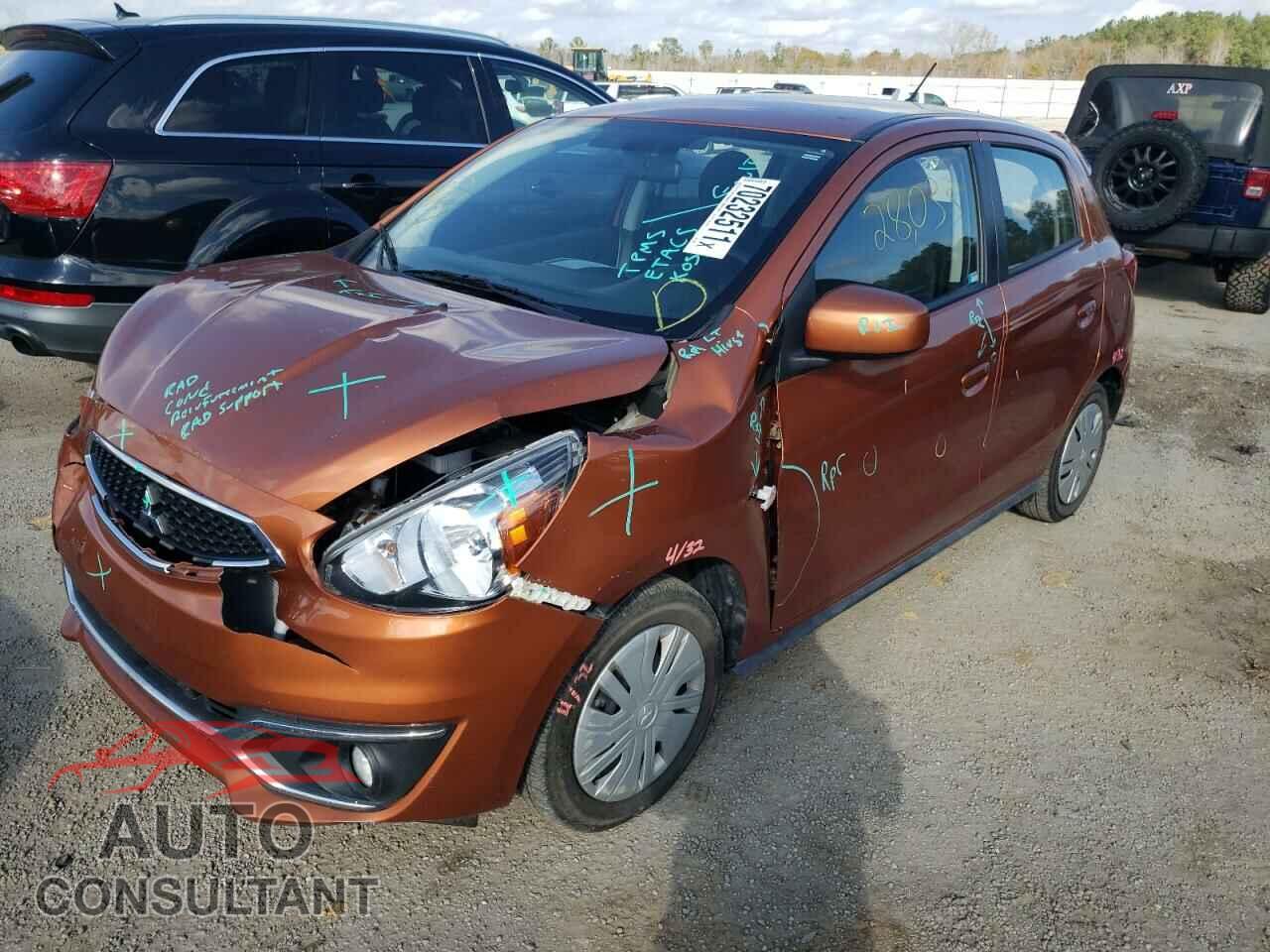 MITSUBISHI MIRAGE 2017 - ML32A3HJ7HH020007