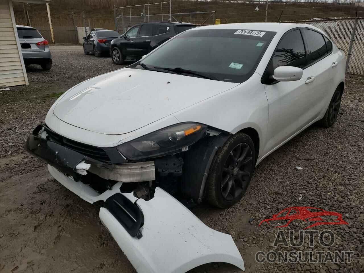 DODGE DART 2016 - 1C3CDFAA4GD508202