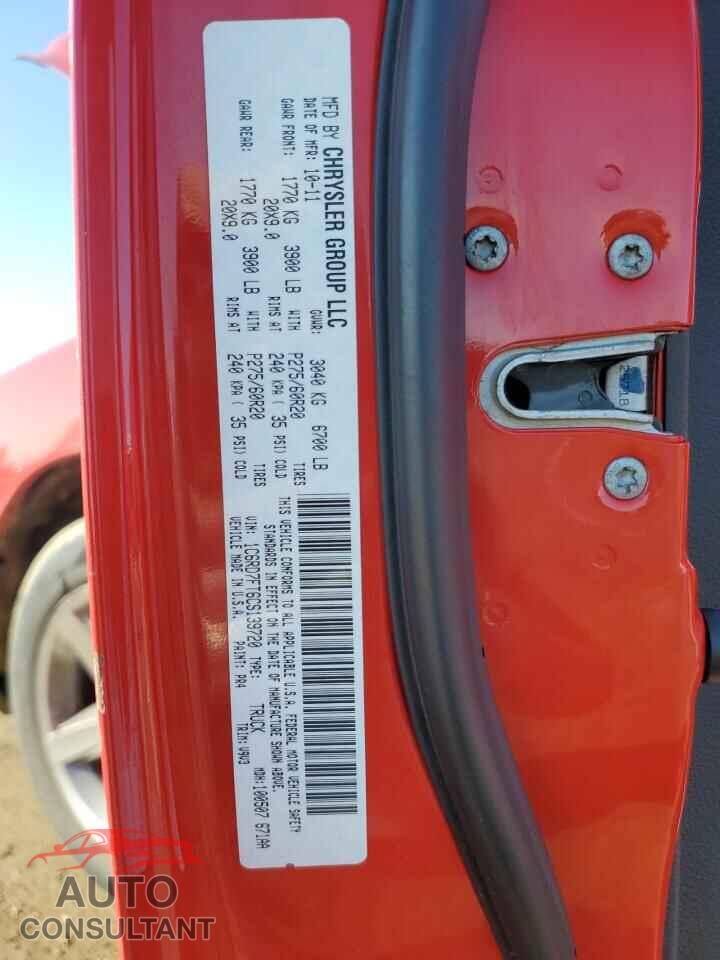 DODGE RAM 1500 2012 - 1C6RD7FT6CS139720