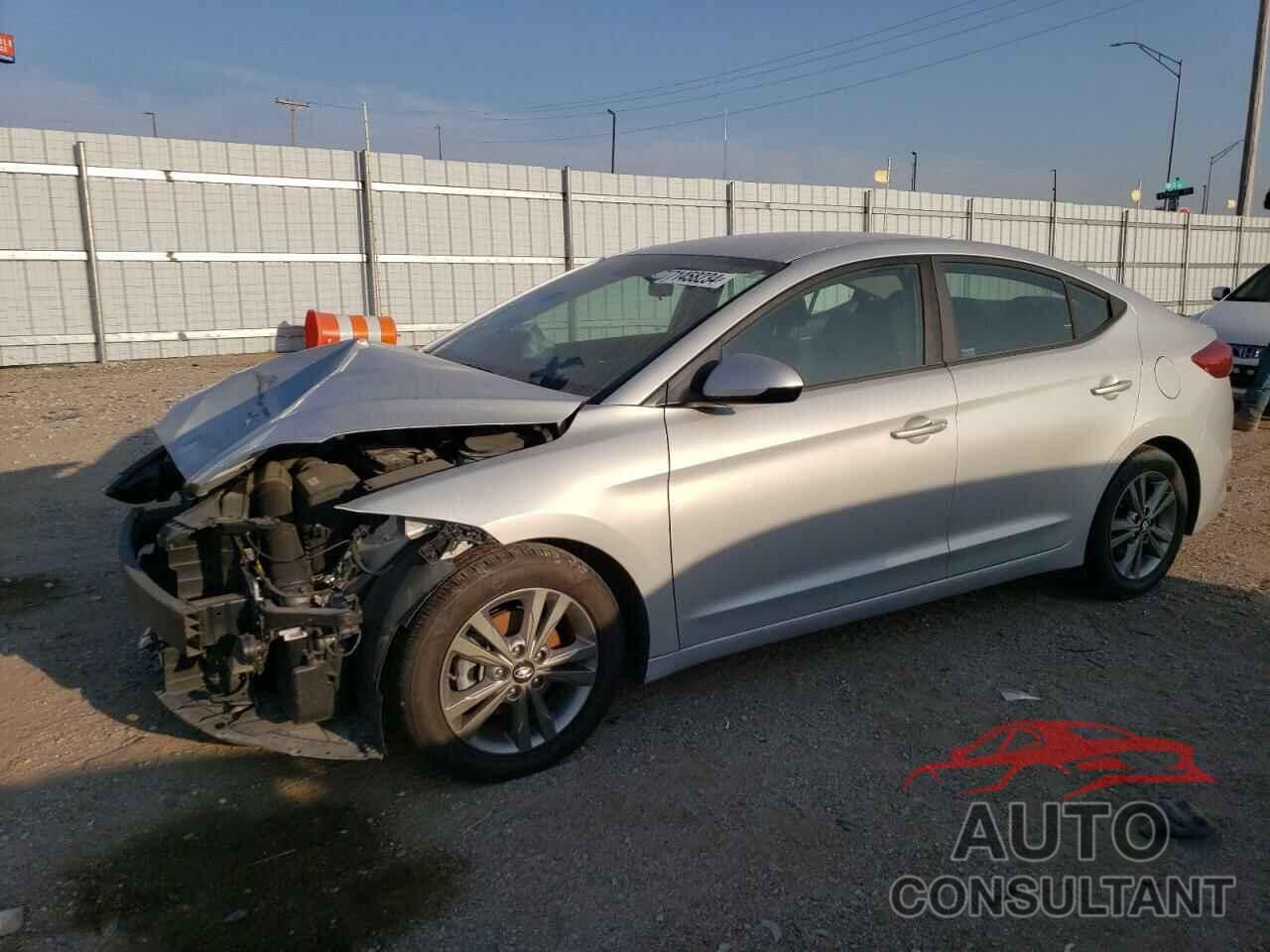 HYUNDAI ELANTRA 2018 - 5NPD84LF1JH274720