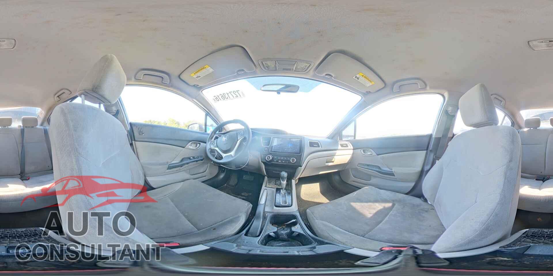 HONDA CIVIC 2013 - 19XFB2F53DE082306