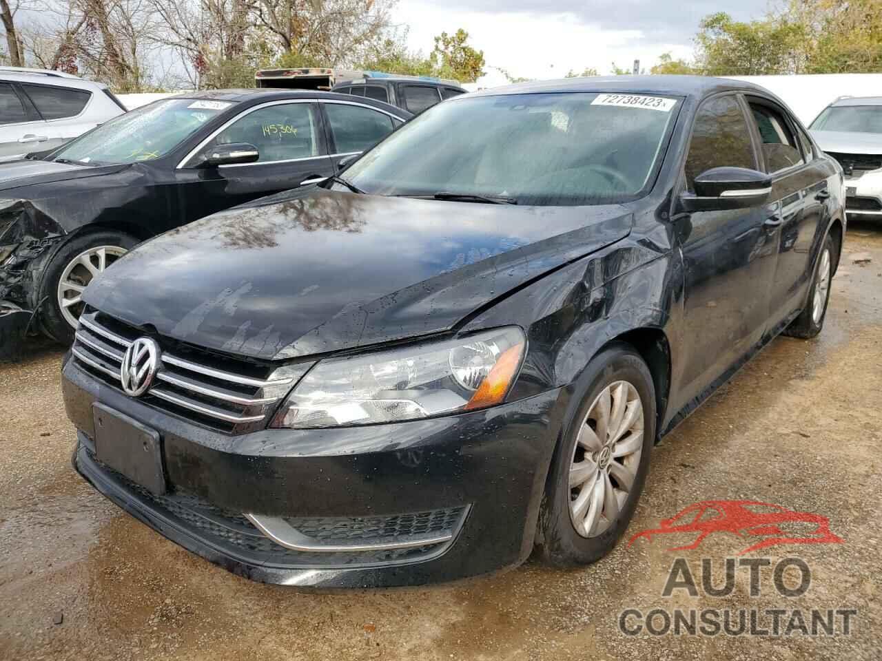VOLKSWAGEN PASSAT 2013 - 1VWAH7A34DC039464