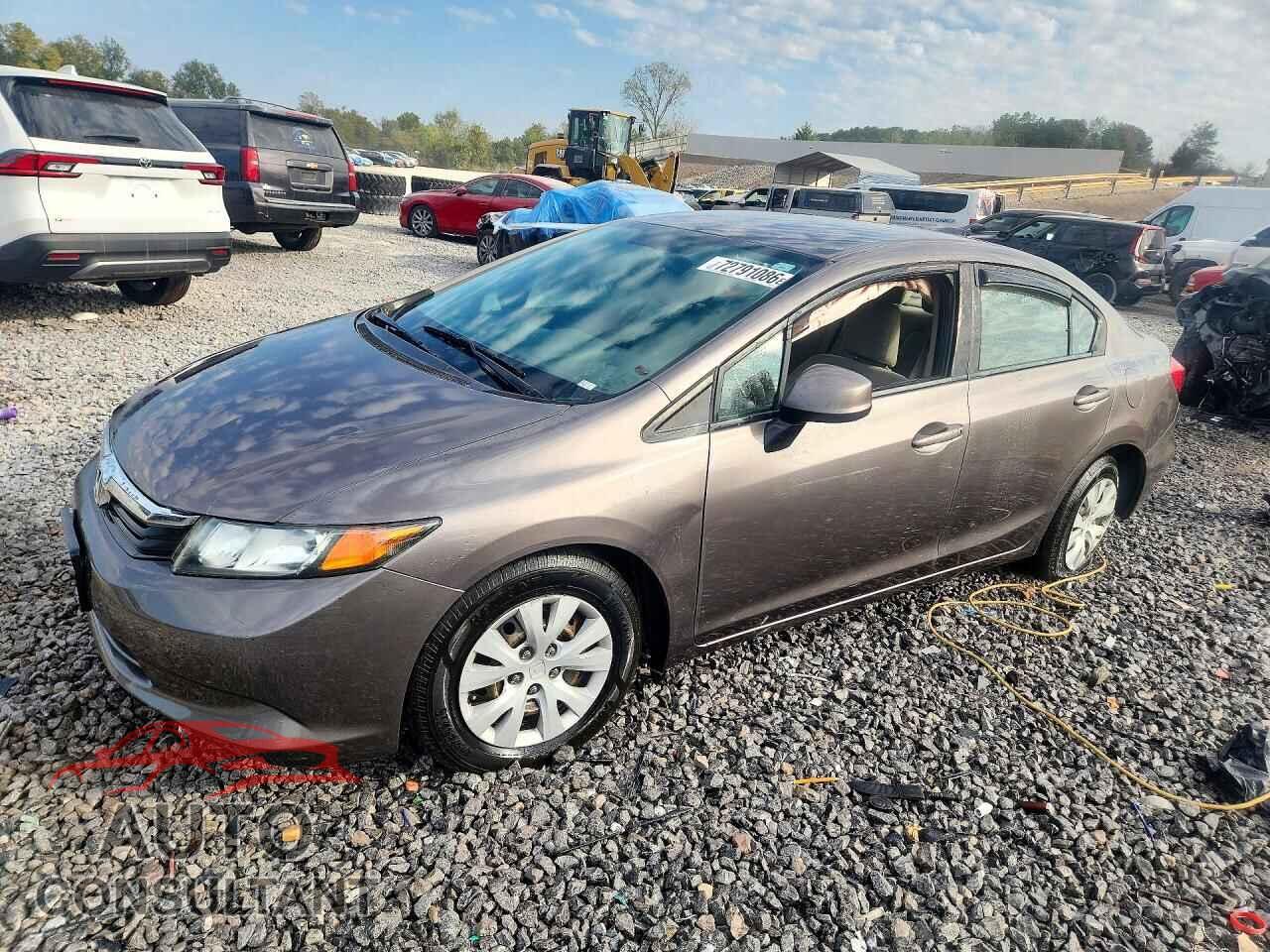 HONDA CIVIC 2012 - 19XFB2F54CE045215