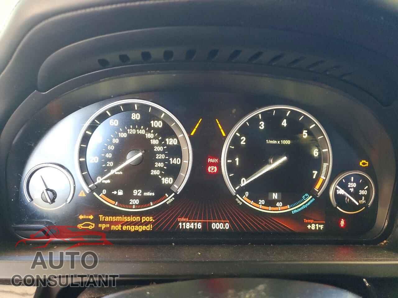 BMW 7 SERIES 2012 - WBAKB8C5XCC962430