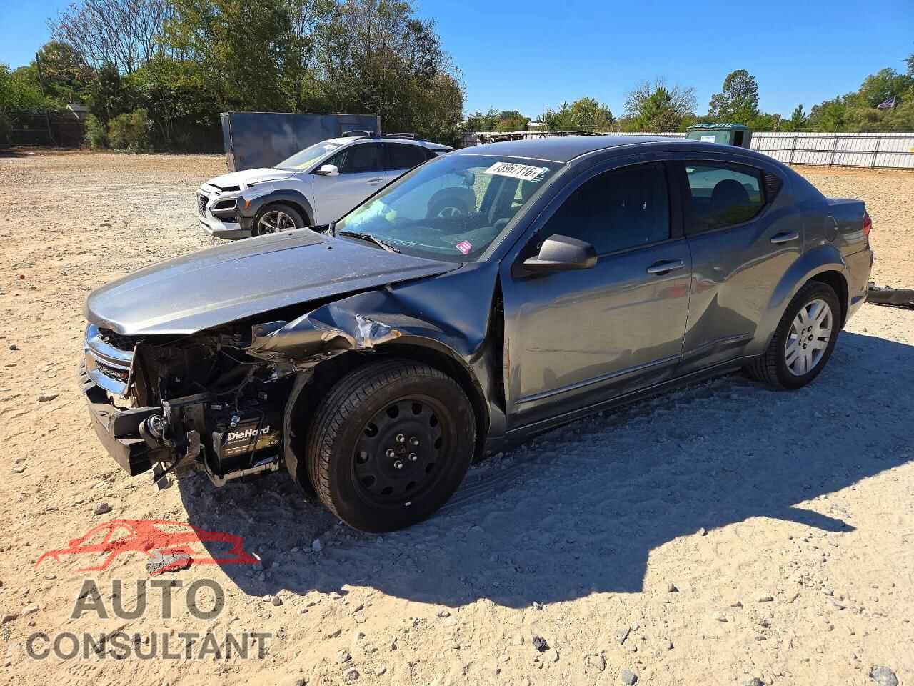 DODGE AVENGER 2012 - 1C3CDZAB5CN323932