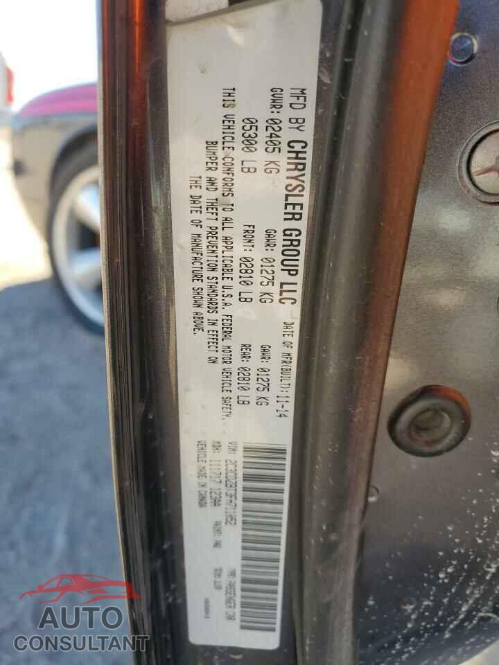 DODGE CHALLENGER 2015 - 2C3CDZBT3FH711052