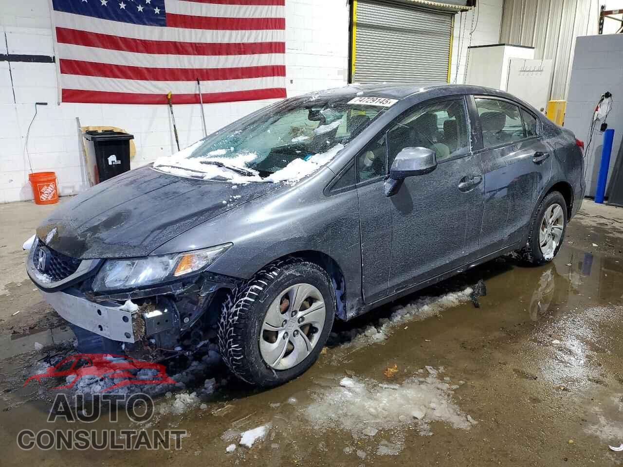 HONDA CIVIC 2013 - 19XFB2F59DE237814