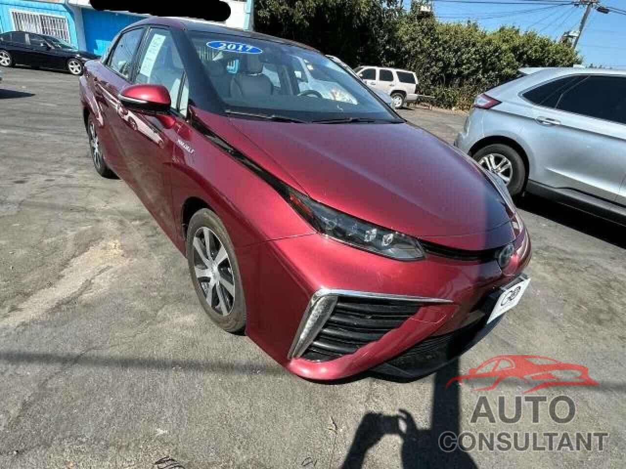 TOYOTA MIRAI 2017 - JTDBVRBD8HA002244