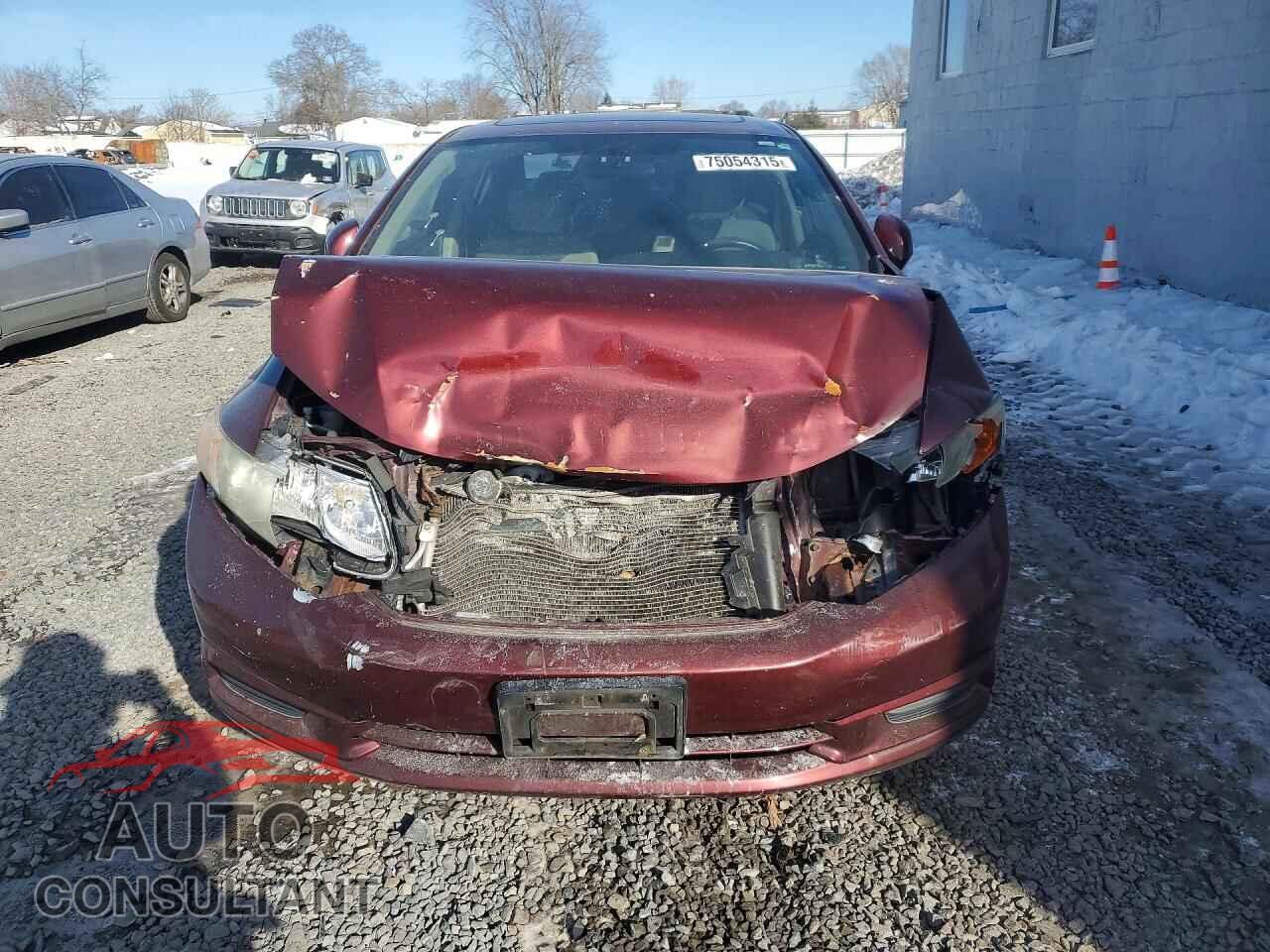HONDA CIVIC 2012 - 2HGFB2F83CH543616