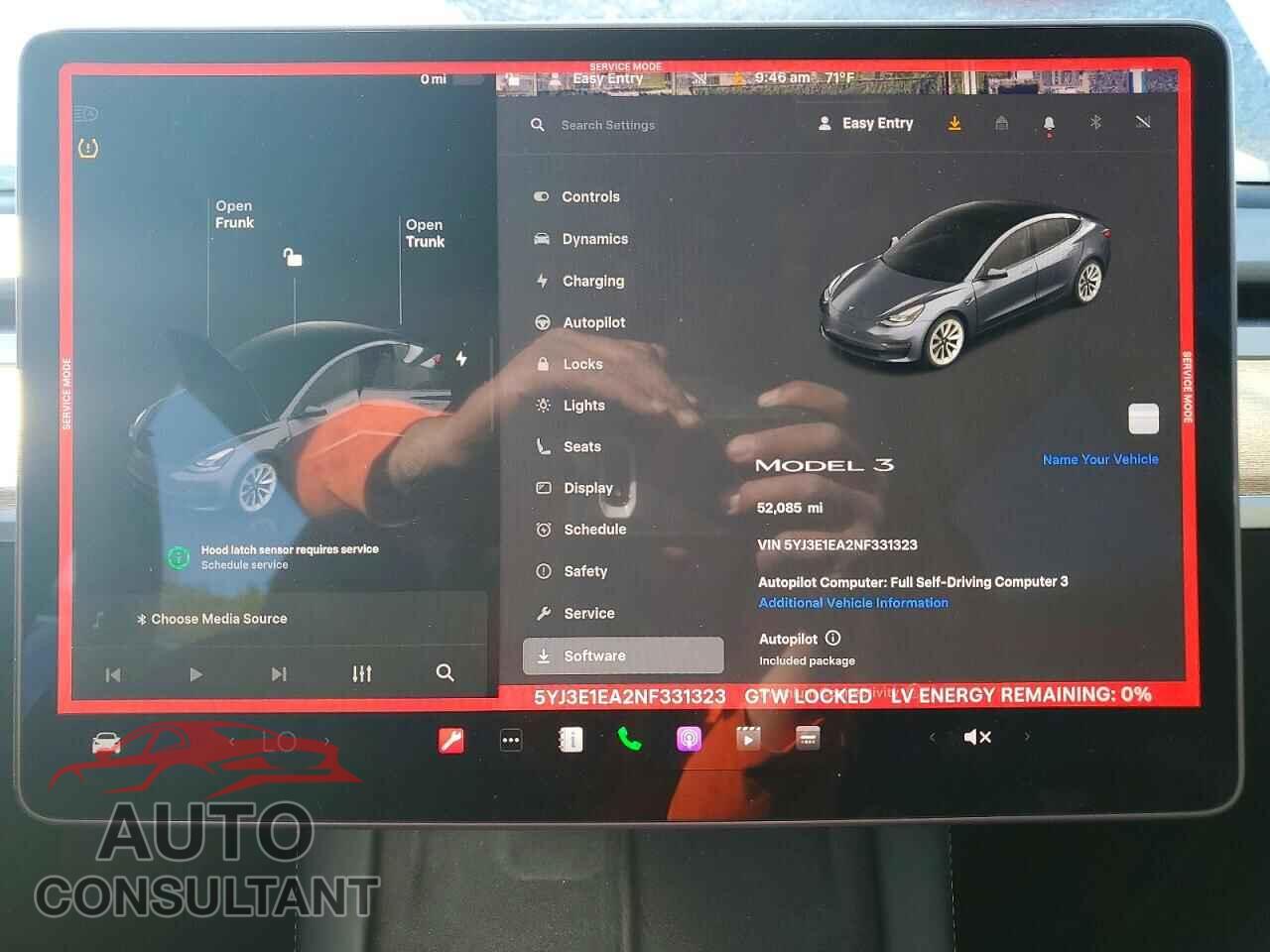 TESLA MODEL 3 2022 - 5YJ3E1EA2NF331323