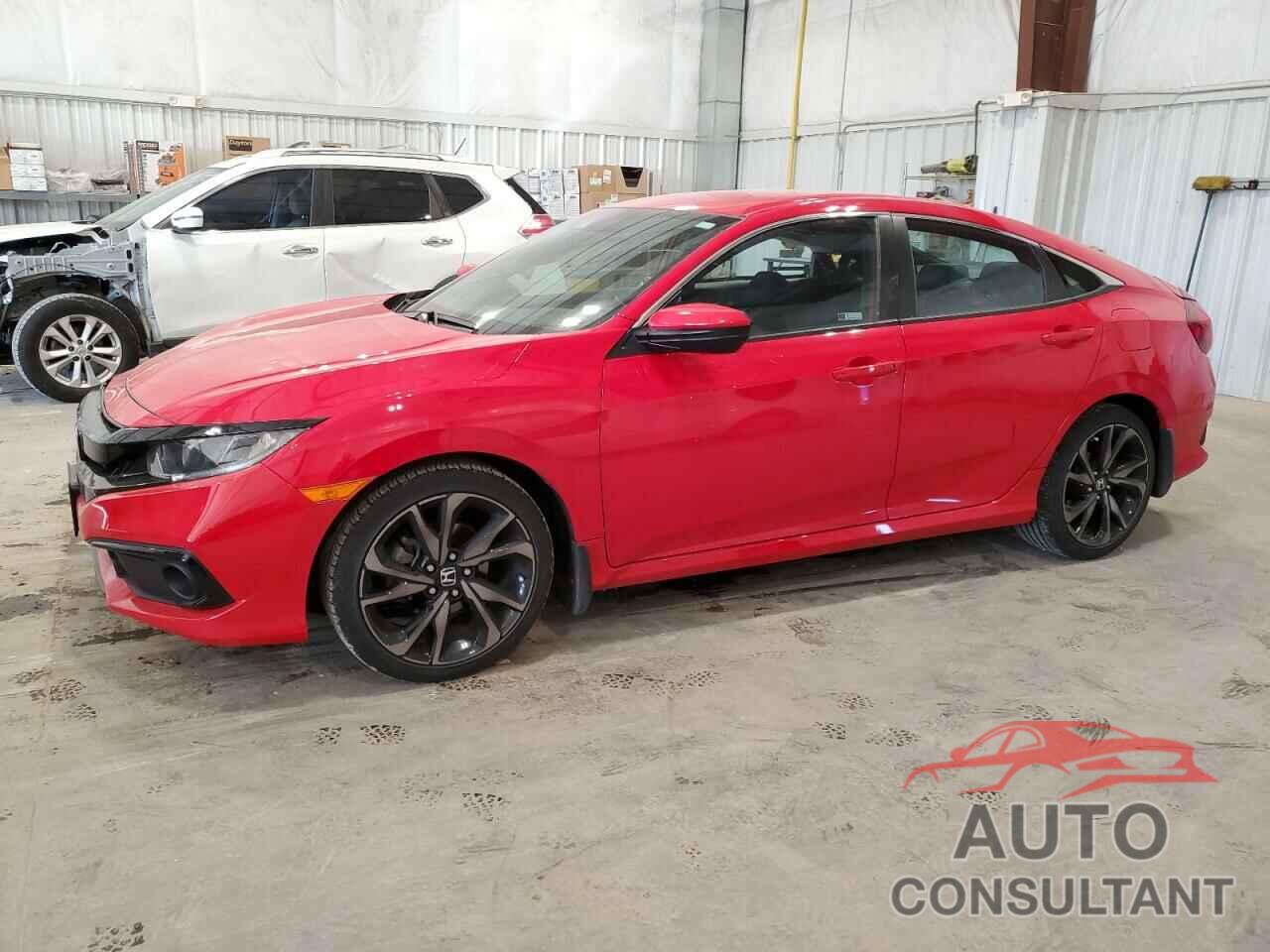 HONDA CIVIC 2021 - 2HGFC2F83MH501929
