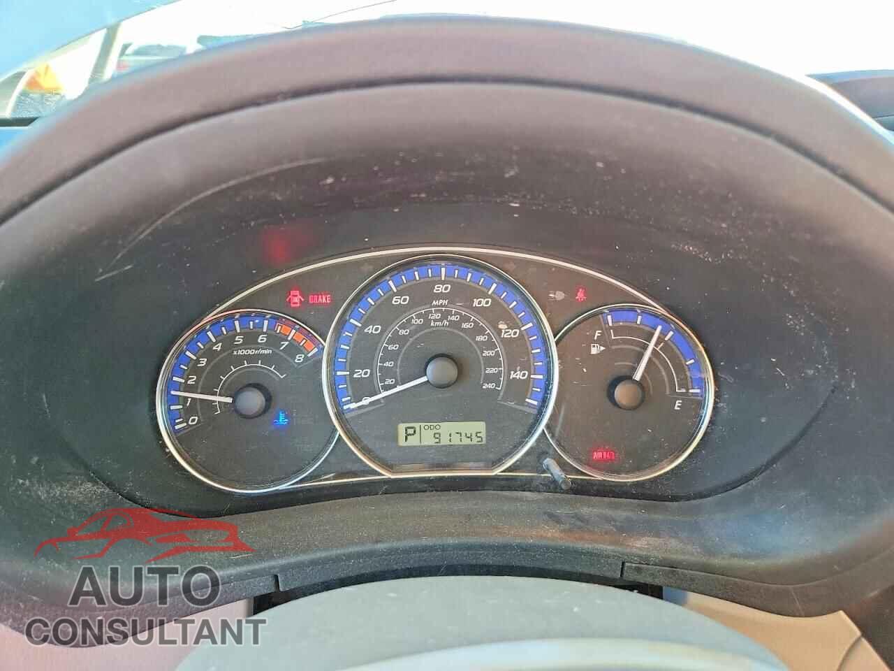 SUBARU FORESTER 2012 - JF2SHBDC2CH449799
