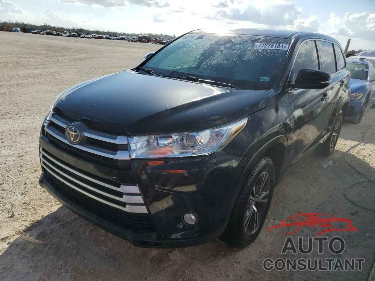 TOYOTA HIGHLANDER 2019 - 5TDZZRFH5KS351162