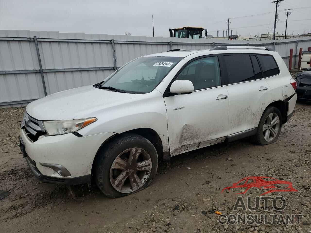 TOYOTA HIGHLANDER 2012 - 5TDDK3EH4CS096552