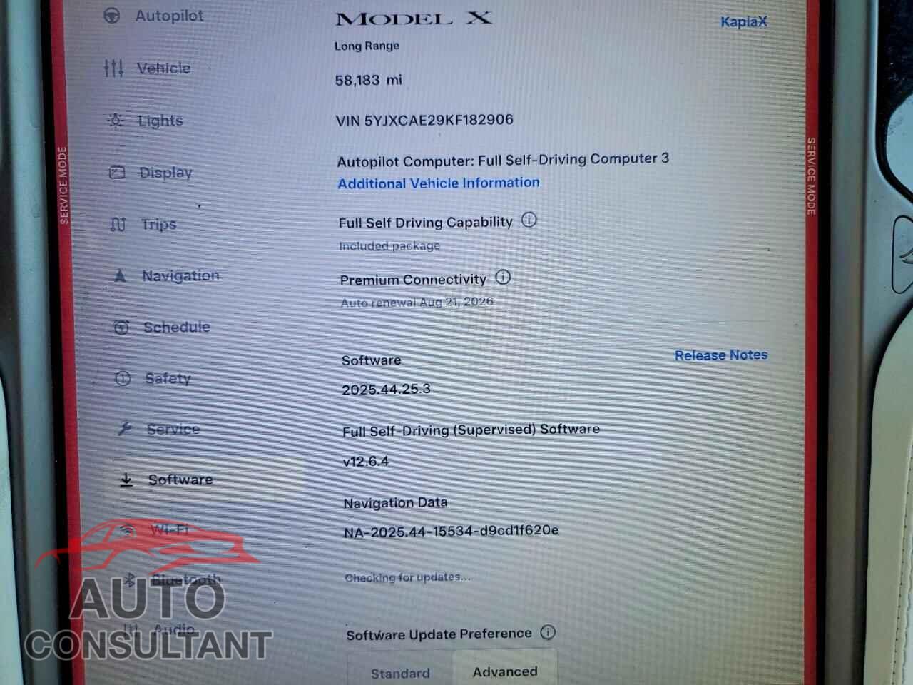 TESLA MODEL X 2019 - 5YJXCAE29KF182906