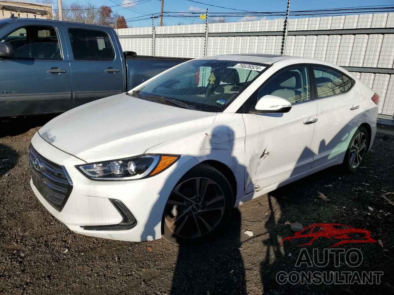 HYUNDAI ELANTRA 2017 - 5NPD84LF0HH072171