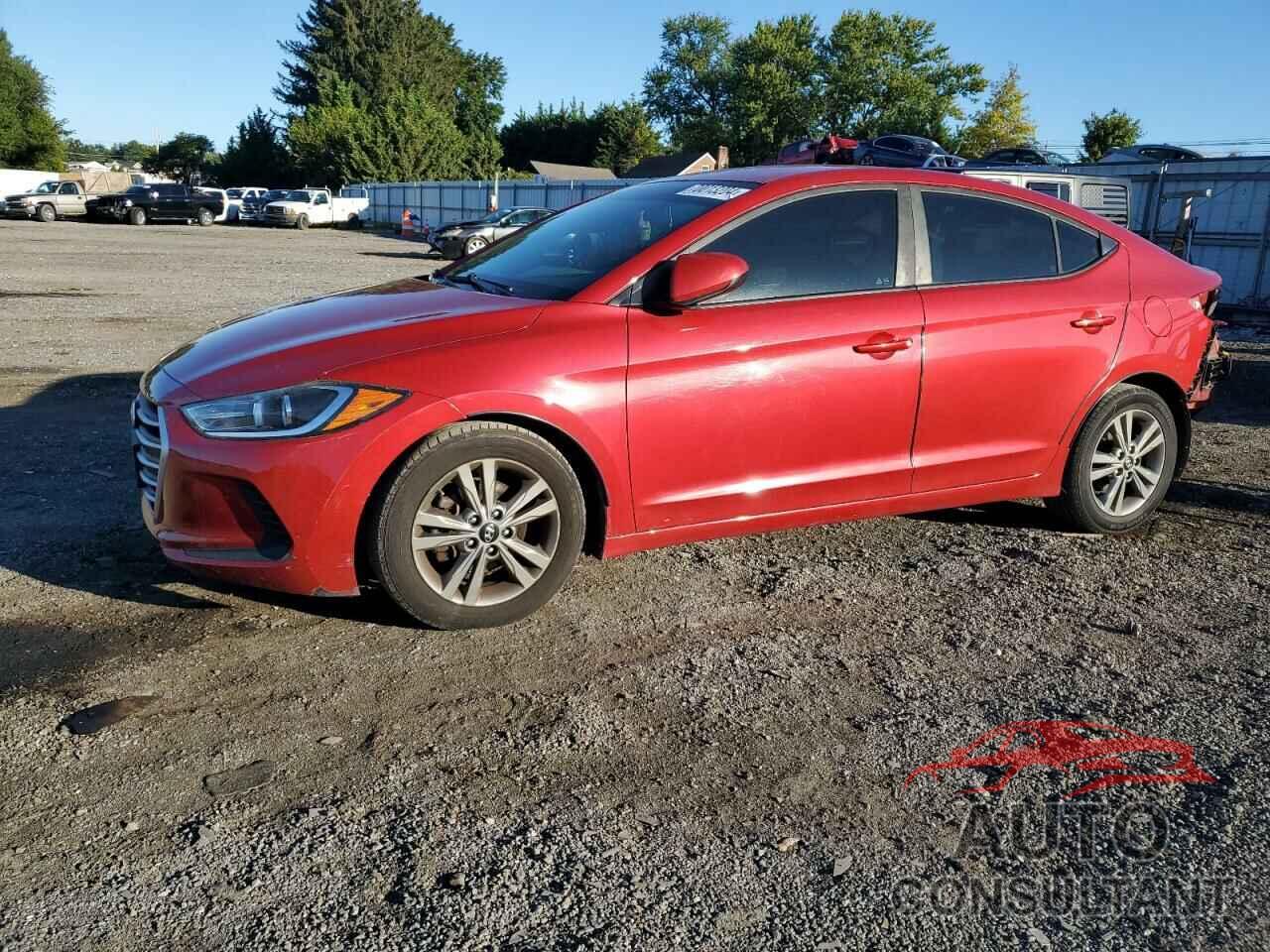 HYUNDAI ELANTRA 2018 - 5NPD84LF9JH373740