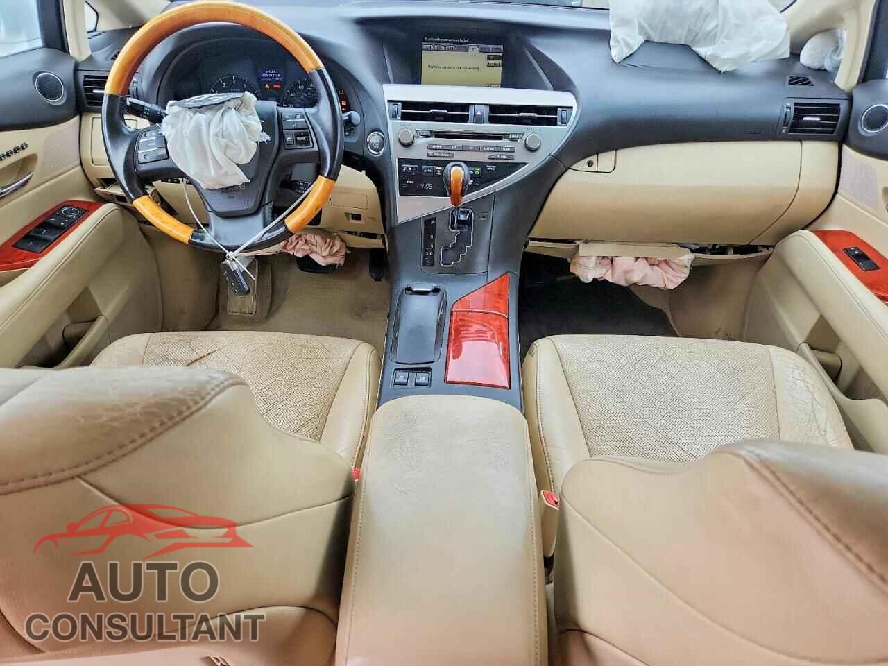 LEXUS RX350 2011 - 2T2BK1BA2BC084695