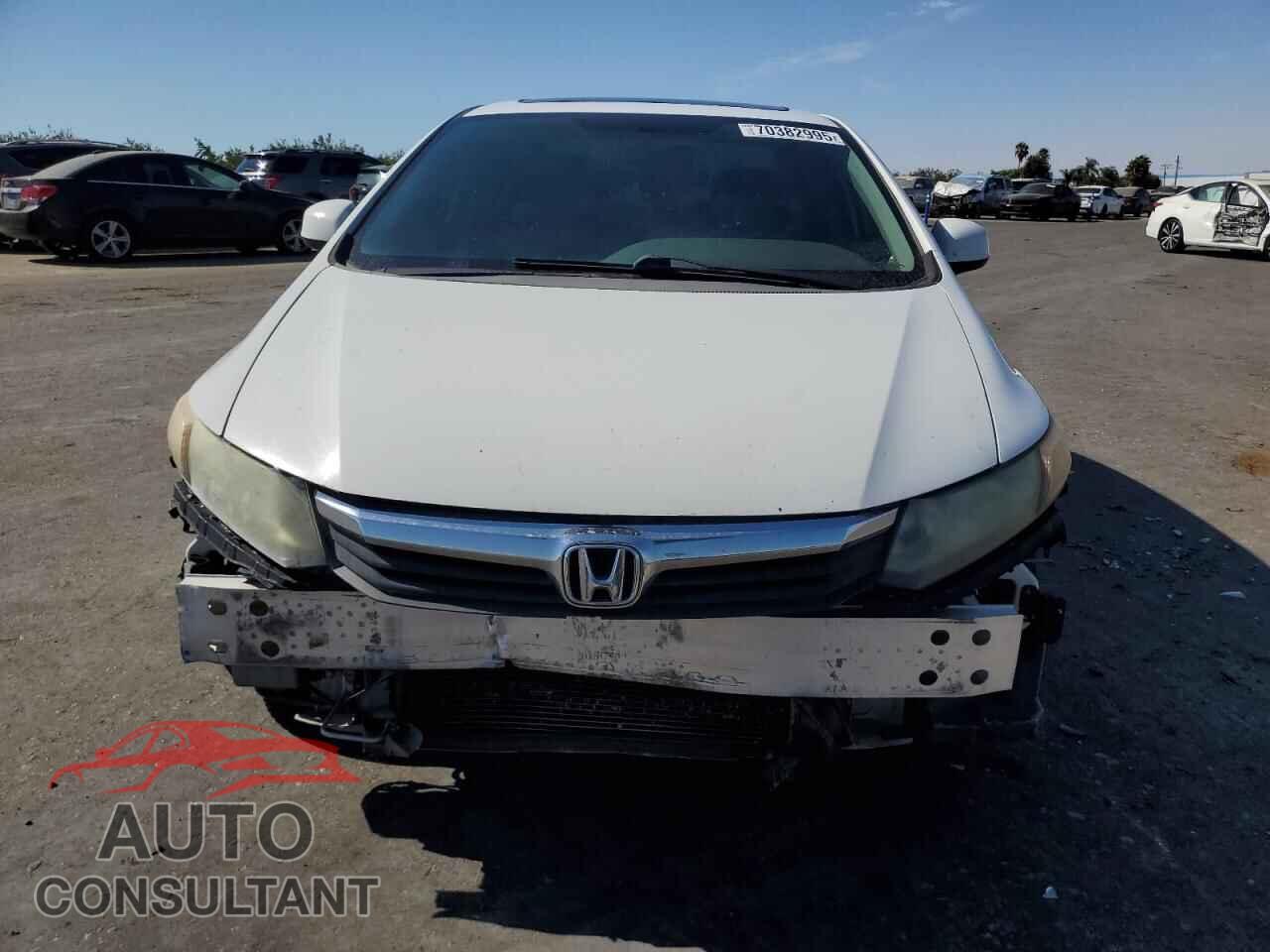 HONDA CIVIC 2012 - 2HGFB2F86CH584564