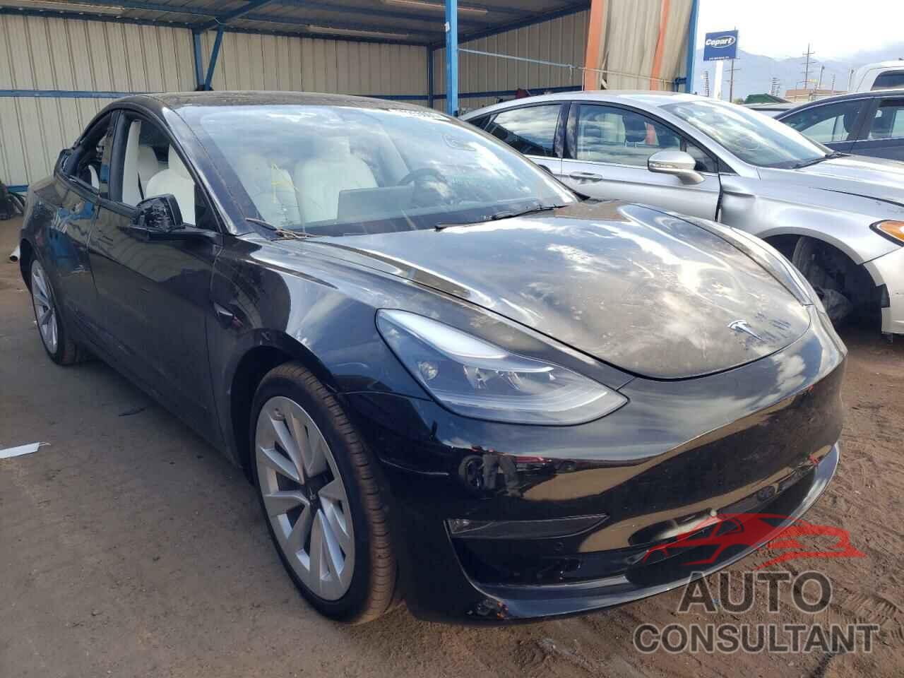 TESLA MODEL 3 2022 - 5YJ3E1EB8NF123357