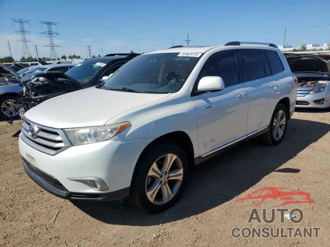 TOYOTA HIGHLANDER 2013 - 5TDDK3EH8DS233428