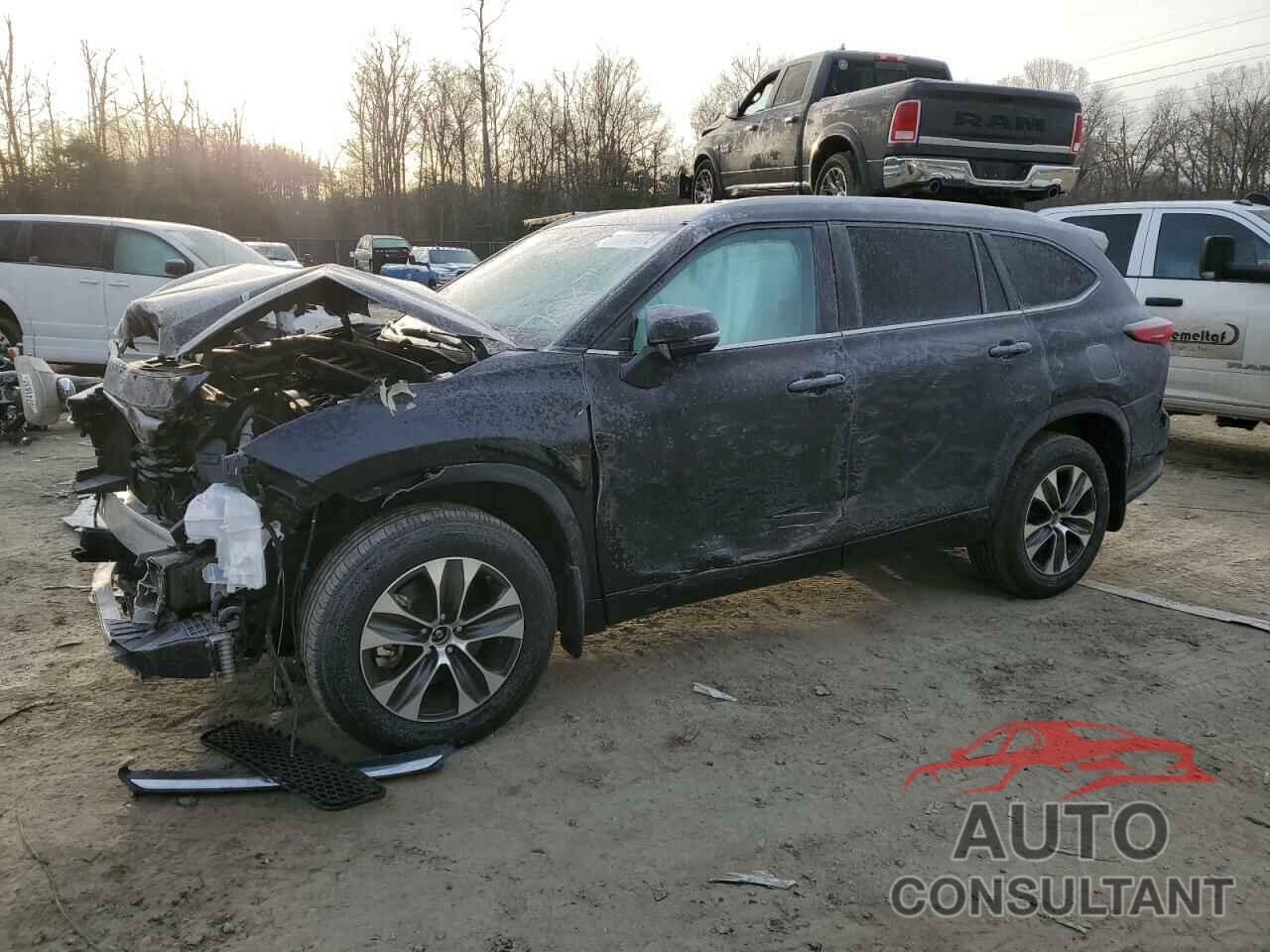 TOYOTA HIGHLANDER 2021 - 5TDGZRBH8MS536063