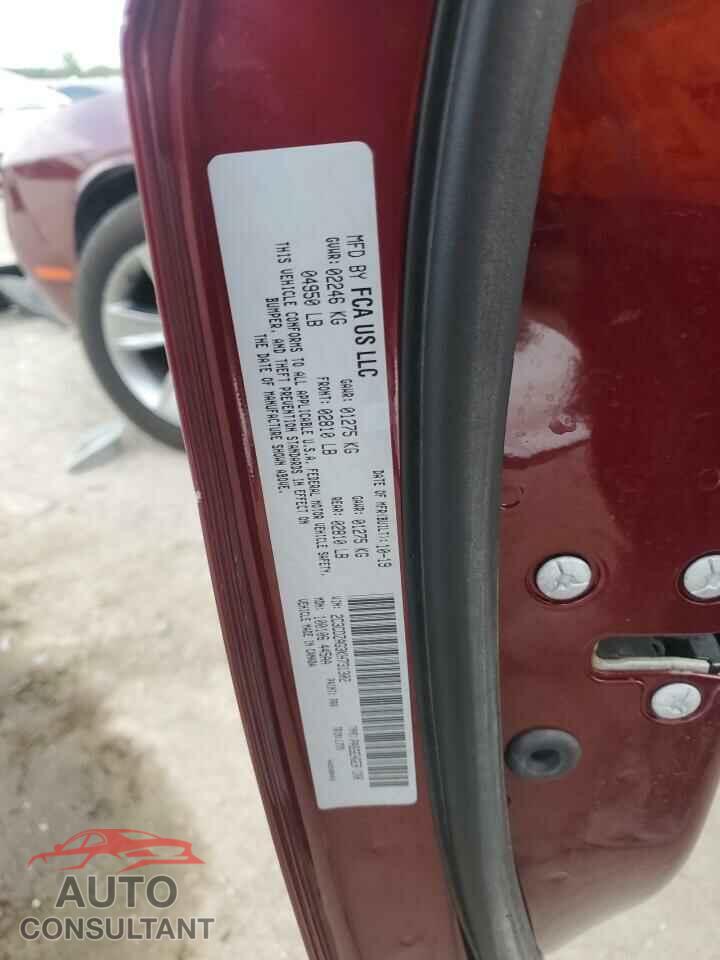 DODGE CHALLENGER 2019 - 2C3CDZAG3KH731302