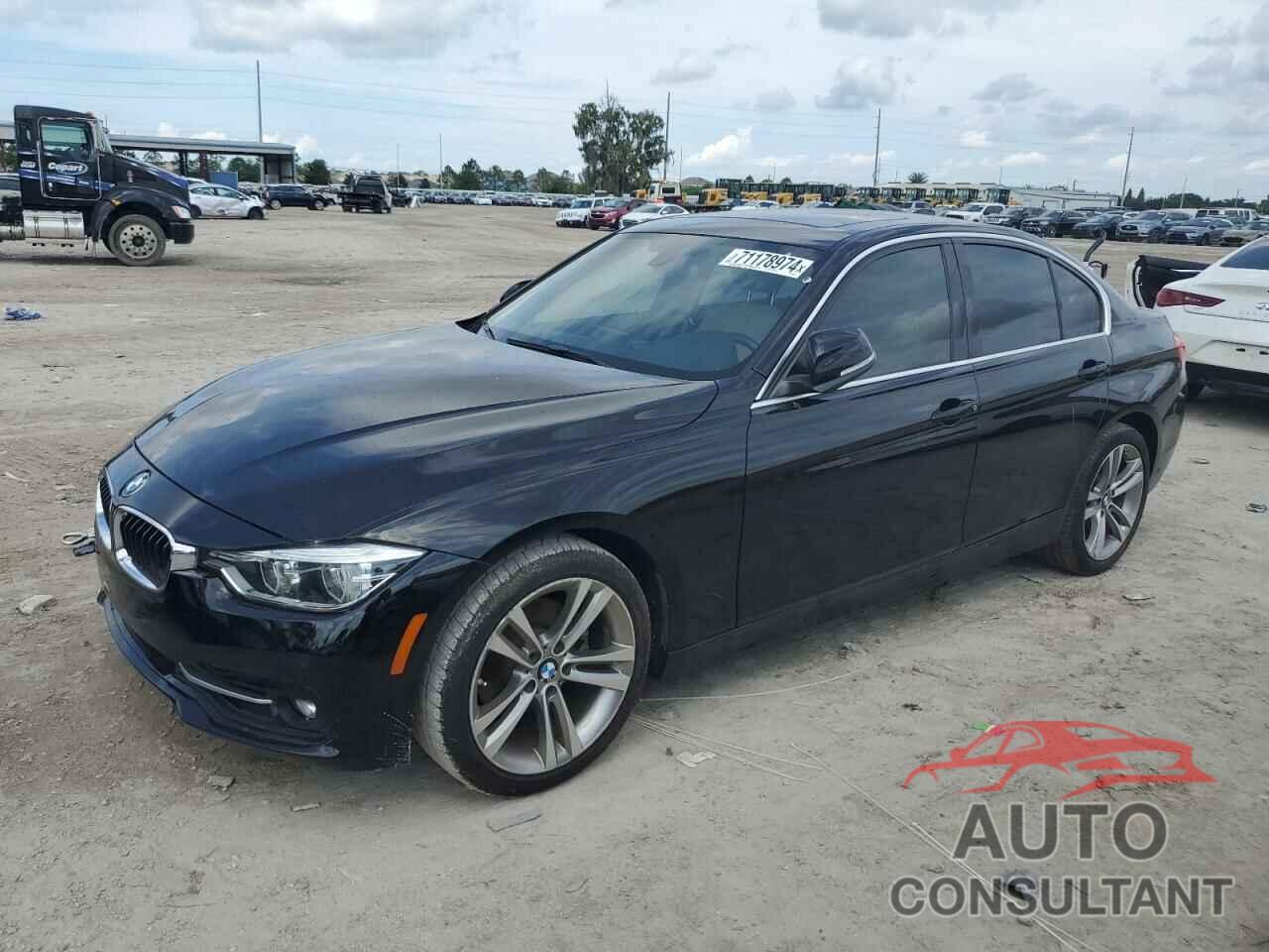 BMW 3 SERIES 2017 - WBA8B9G39HNU55071