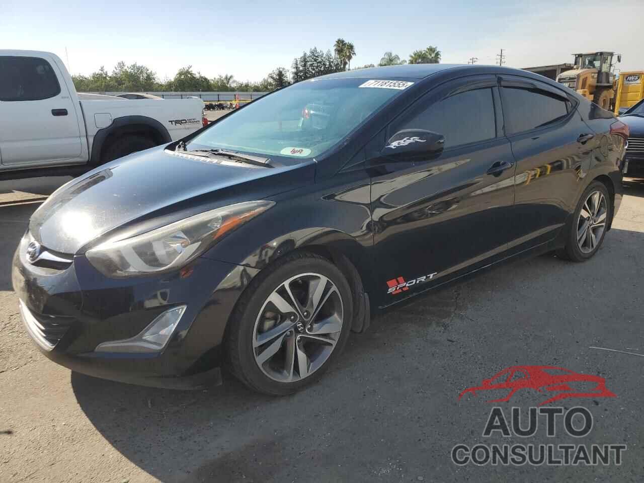 HYUNDAI ELANTRA 2014 - KMHDH4AE3EU111939