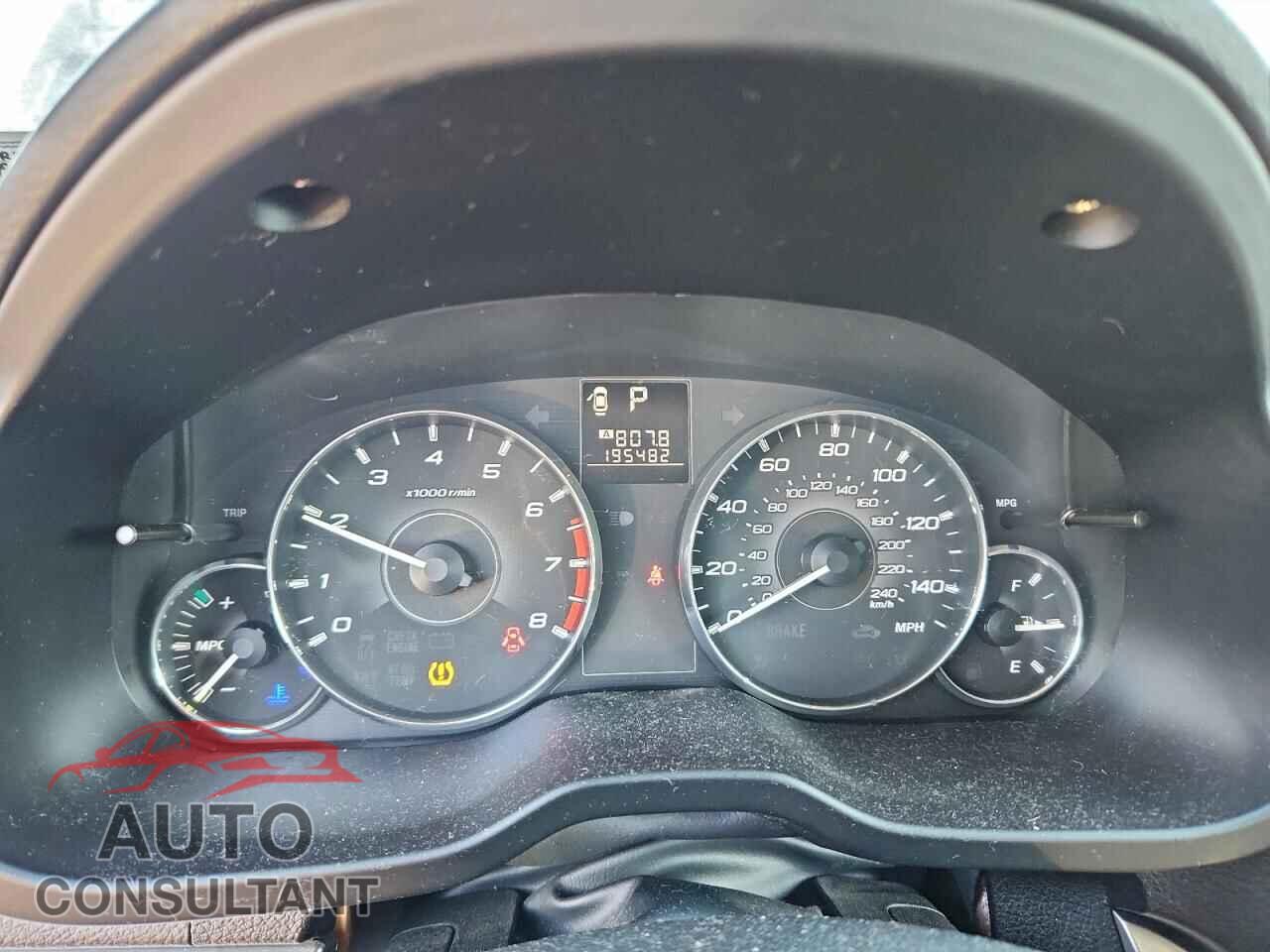 SUBARU OUTBACK 2011 - 4S4BRBCC1B3364747