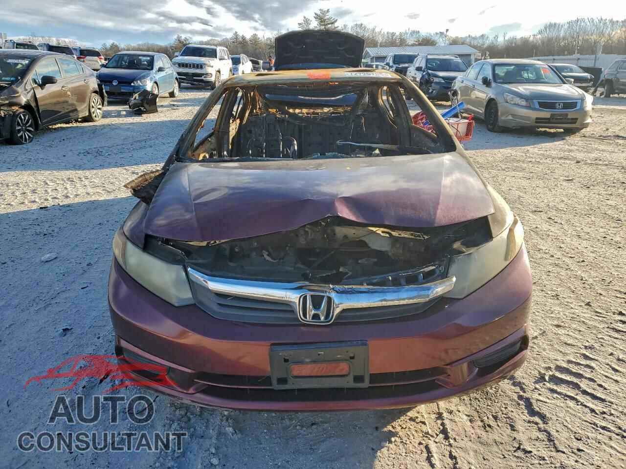 HONDA CIVIC 2012 - 2HGFB2F87CH542713