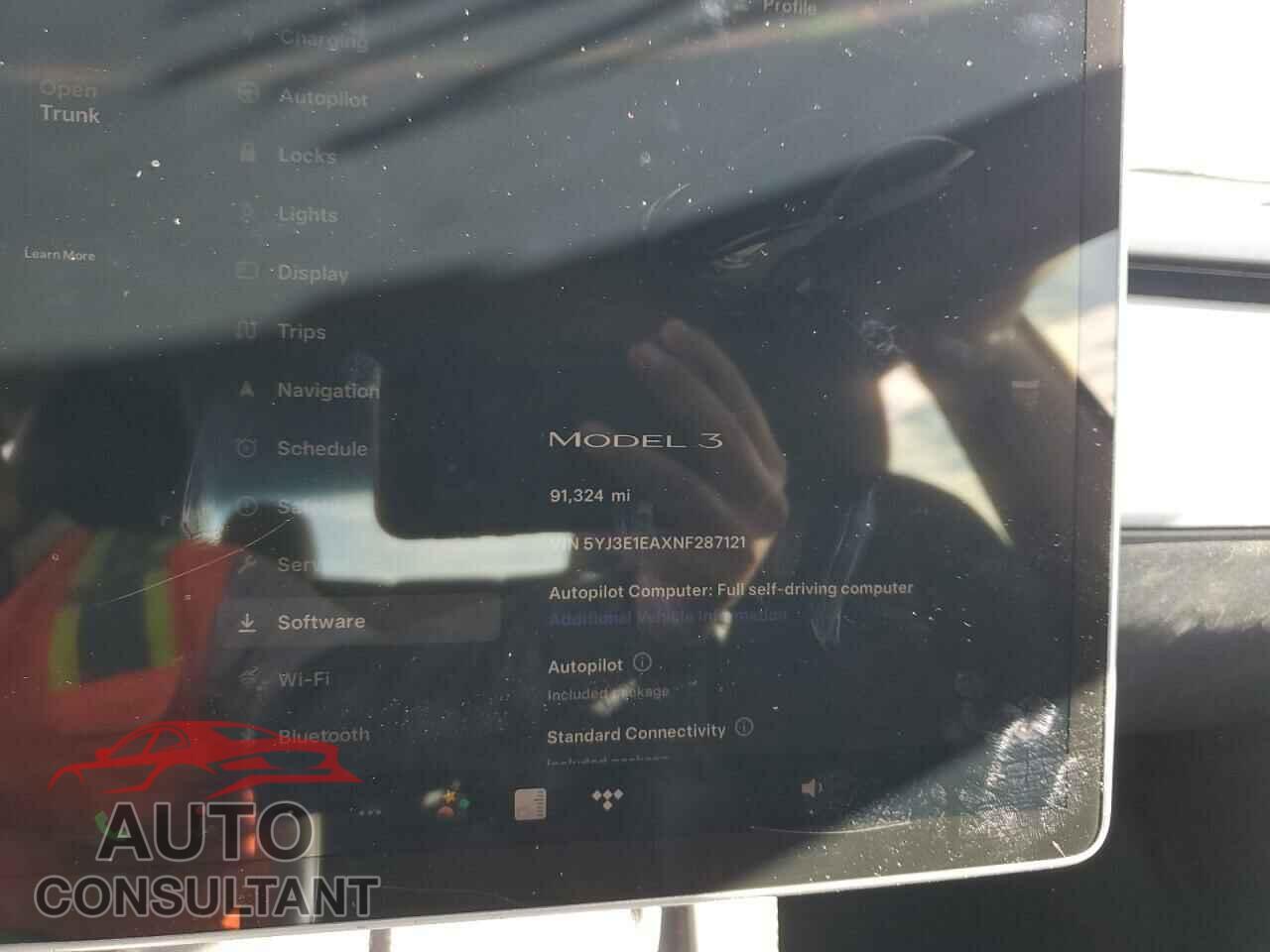 TESLA MODEL 3 2022 - 5YJ3E1EAXNF287121