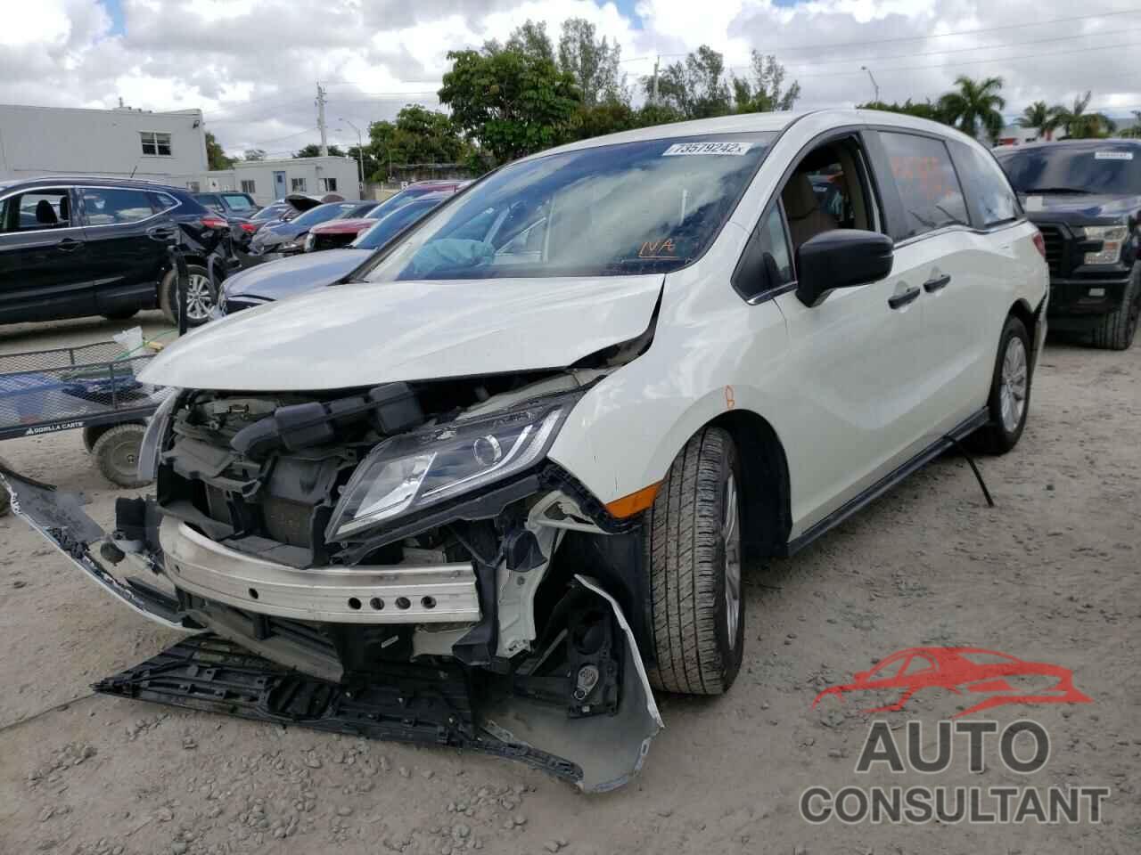 HONDA ODYSSEY 2019 - 5FNRL6H27KB077783