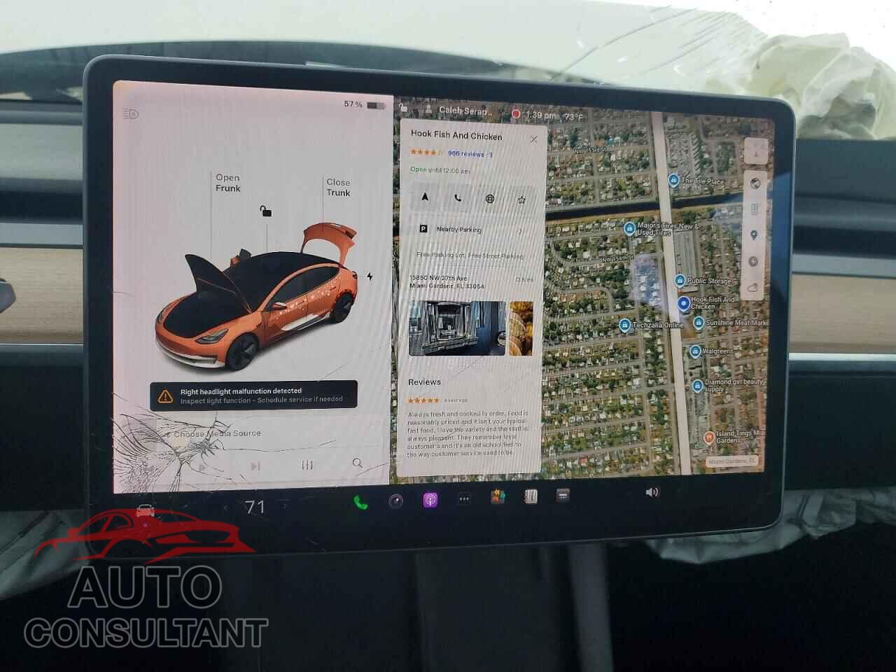 TESLA MODEL 3 2021 - 5YJ3E1EA3MF096137