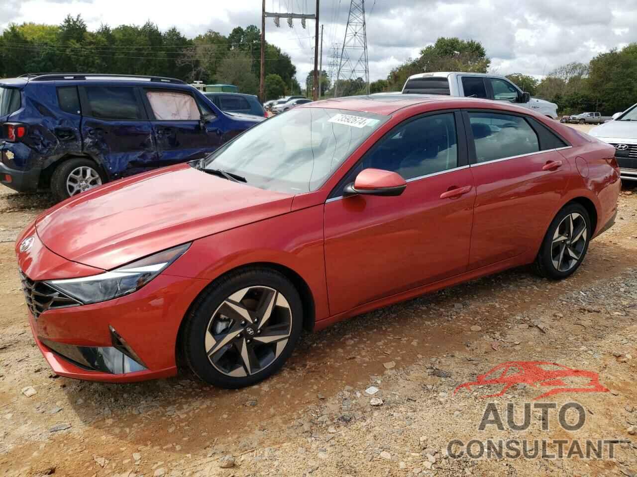 HYUNDAI ELANTRA 2022 - KMHLP4AG9NU349360