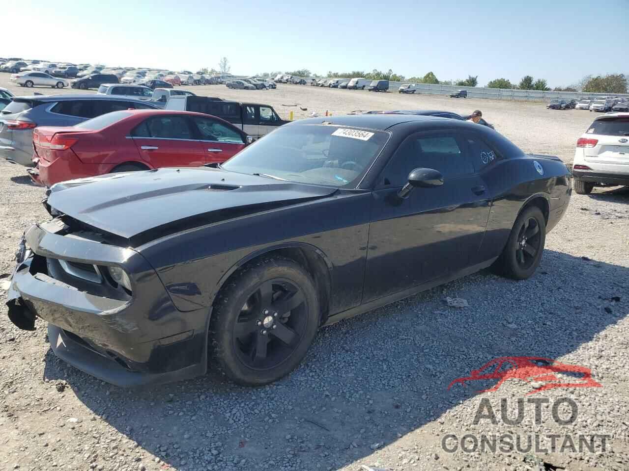 DODGE CHALLENGER 2012 - 2C3CDYAG9CH137776